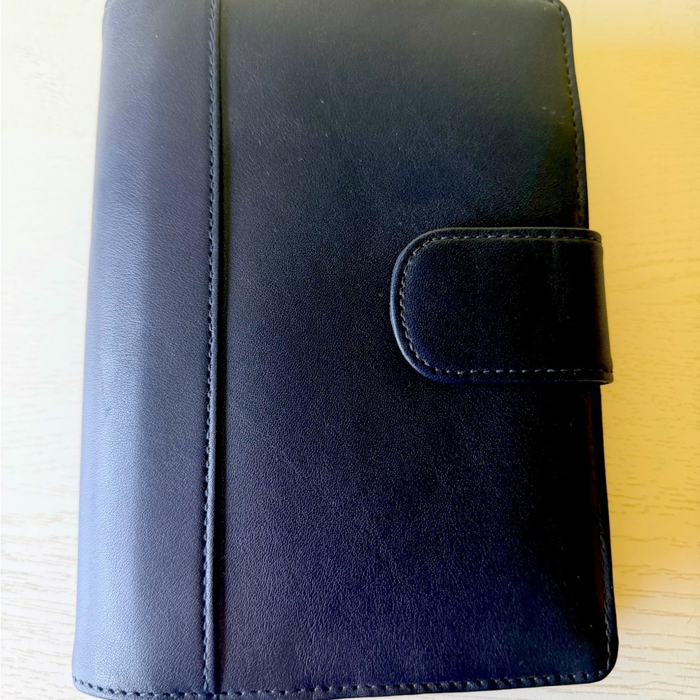 Brand New Levenger Leather Notepad/Planner